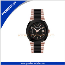 Luxury Men′s Stainless Steel Swiss Quartz Wrist Watch
